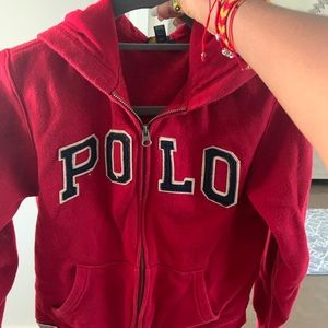 red polo jacket❤️